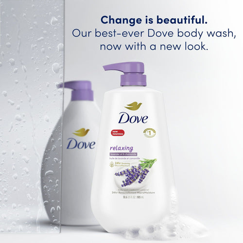 Dove Relaxing Long Lasting Gentle Women's Body Wash, Lavender Oil and Chamomile, 30.6 fl oz EasyOptionXY LLC
