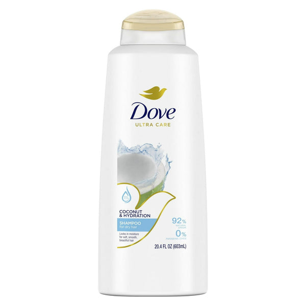 Dove Ultra Care Nourishing Daily Shampoo for Dry Hair, Coconut, 20.4 fl oz EasyOptionXY LLC