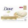 Dove Calming Gentle Beauty Bar Soap, Oatmeal and Rice Milk All Skin Type, 3.75 oz (4 Bars) EasyOptionXY LLC