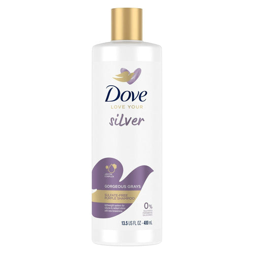 Dove Love Your Silver Gorgeous Grays Purple Shampoo with Biotin Complex All Hair Types, 13.5 fl oz* EasyOptionXY LLC