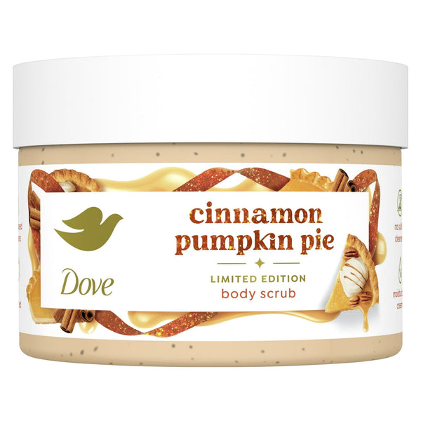 Dove Body Scrub Cinnamon Pumpkin Pie for Deep Nourishment Holiday Treats Limited Edition, 10.5 oz EasyOptionXY LLC