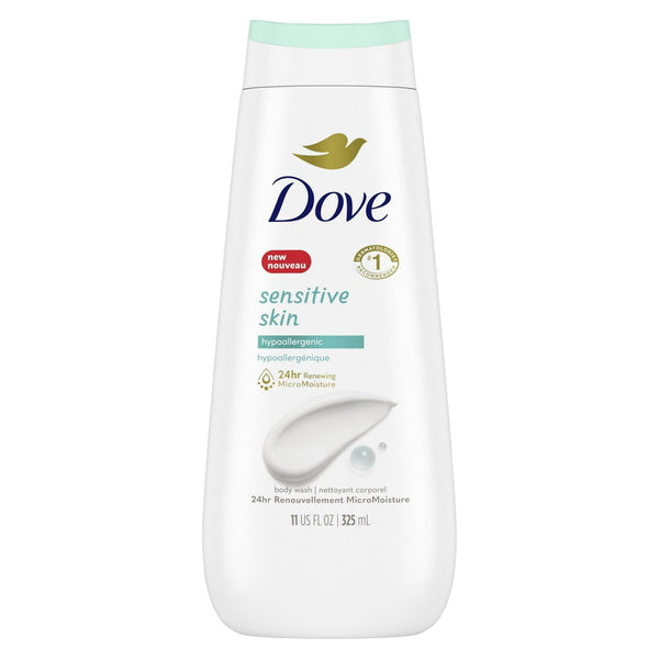 Dove Sensitive Skin Long Lasting Gentle Hypoallergenic Body Wash, 11 fl oz EasyOptionXY LLC