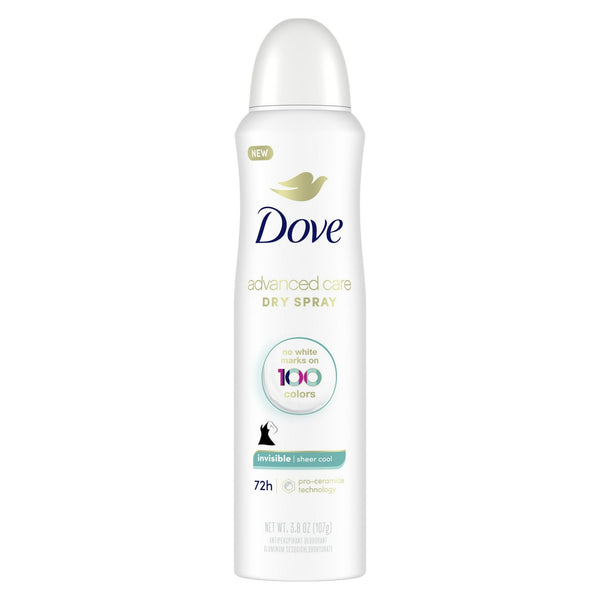 Dove Advanced Care Long Lasting Women's Antiperspirant Deodorant Spray Invisible Sheer Fresh, 3.8 oz EasyOptionXY LLC