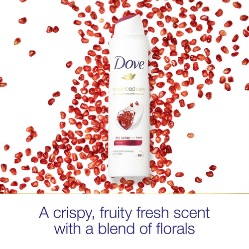 Dove Advanced Care Long Lasting Women's Antiperspirant Deodorant Spray, Revive Pomegranate, 3.8 oz EasyOptionXY LLC