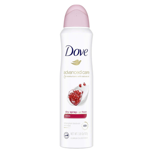 Dove Advanced Care Long Lasting Women's Antiperspirant Deodorant Spray, Revive Pomegranate, 3.8 oz EasyOptionXY LLC