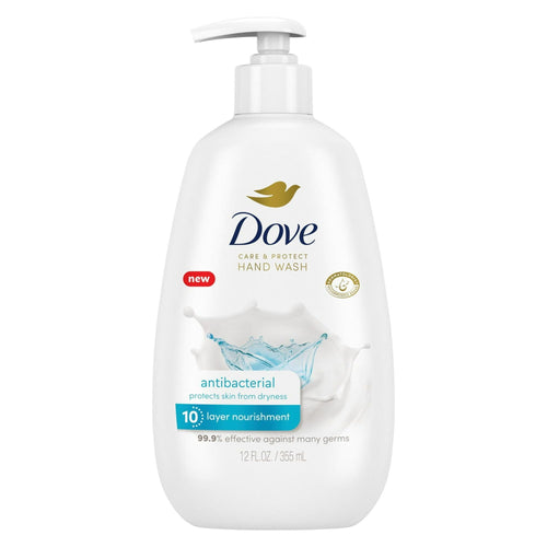 D ove Care and Protect Daily Use Antibacterial Hand Soap, 12 fl oz EasyOptionXY LLC