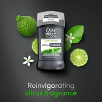Dove Men+Care Extra Fresh Deodorant Stick Twin Pack, Citrus, 3 oz EasyOptionXY LLC