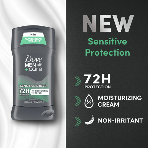 Dove Men+Care Sensitive Shield Long Lasting Antiperspirant Deodorant Stick, Woody, 2.7 oz EasyOptionXY LLC