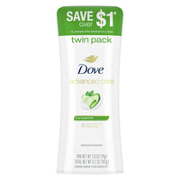 Dove Advanced Care Long Lasting Women's Antiperspirant Deodorant Stick Cool Essentials, 2.6 oz Twin Pack EasyOptionXY LLC