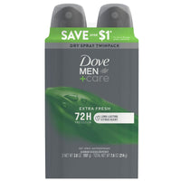 Dove Men+Care Antiperspirant Deodorant Dry Spray Twin Pack, Citrus, 3.8 oz EasyOptionXY LLC