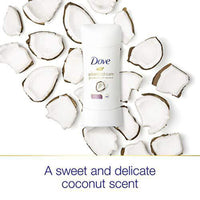 Dove Advanced Care Long Lasting Women's Antiperspirant Deodorant Stick Coconut, 2.6 oz Twin Pack EasyOptionXY LLC