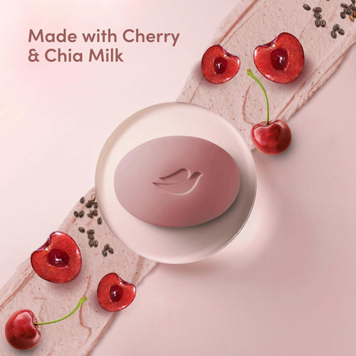 Dove Revitalizante Gentle Beauty Bar Soap for All Skin Type, Cherry and Chia Milk, 3.75 oz (4 Bars) EasyOptionXY LLC