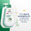 Dove Invigorating Long Lasting Gentle Women's Body Wash Aloe & Eucalyptus All Skin Type, 30.6 fl oz EasyOptionXY LLC