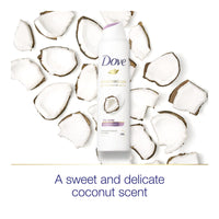 Dove Advanced Care Women's Antiperspirant Deodorant Dry Spray Twin Pack, Caring Coconut, 3.8 oz EasyOptionXY LLC
