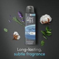 Dove Men+Care Antiperspirant Deodorant Dry Spray Twin Pack, Clean Comfort, 3.8 oz EasyOptionXY LLC