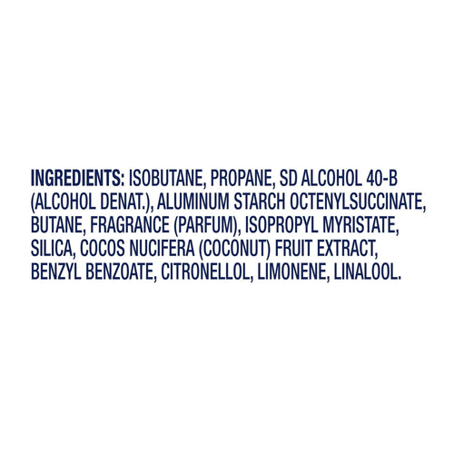 Dove Advanced Repairing Dry Shampoo, Fresh Coconut, 5 oz EasyOptionXY LLC