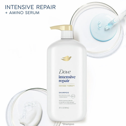 Dove Intensive Repair for Damaged Hair Daily Shampoo with Bio-Restore Complex, 31 oz EasyOptionXY LLC