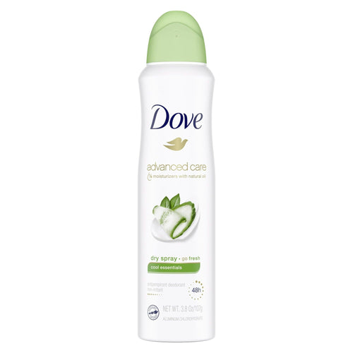 Dove Advanced Care Cool Essentials Dry 48HR Deodorant Spray 2 Pack EasyOptionXY LLC