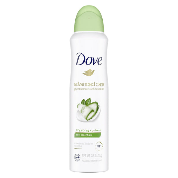 Dove Advanced Care Cool Essentials Dry 48HR Deodorant Spray 2 Pack EasyOptionXY LLC