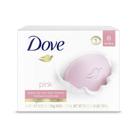 Dove Pink Gentle Deep Moisturizing Beauty Bar Soap, Rosa, 3.75 oz (8 Bars) EasyOptionXY LLC