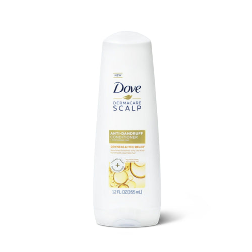 Dove DermaCare Scalp Dryness Daily Conditioner, Coconut and Shea Butter, 12 fl oz EasyOptionXY LLC