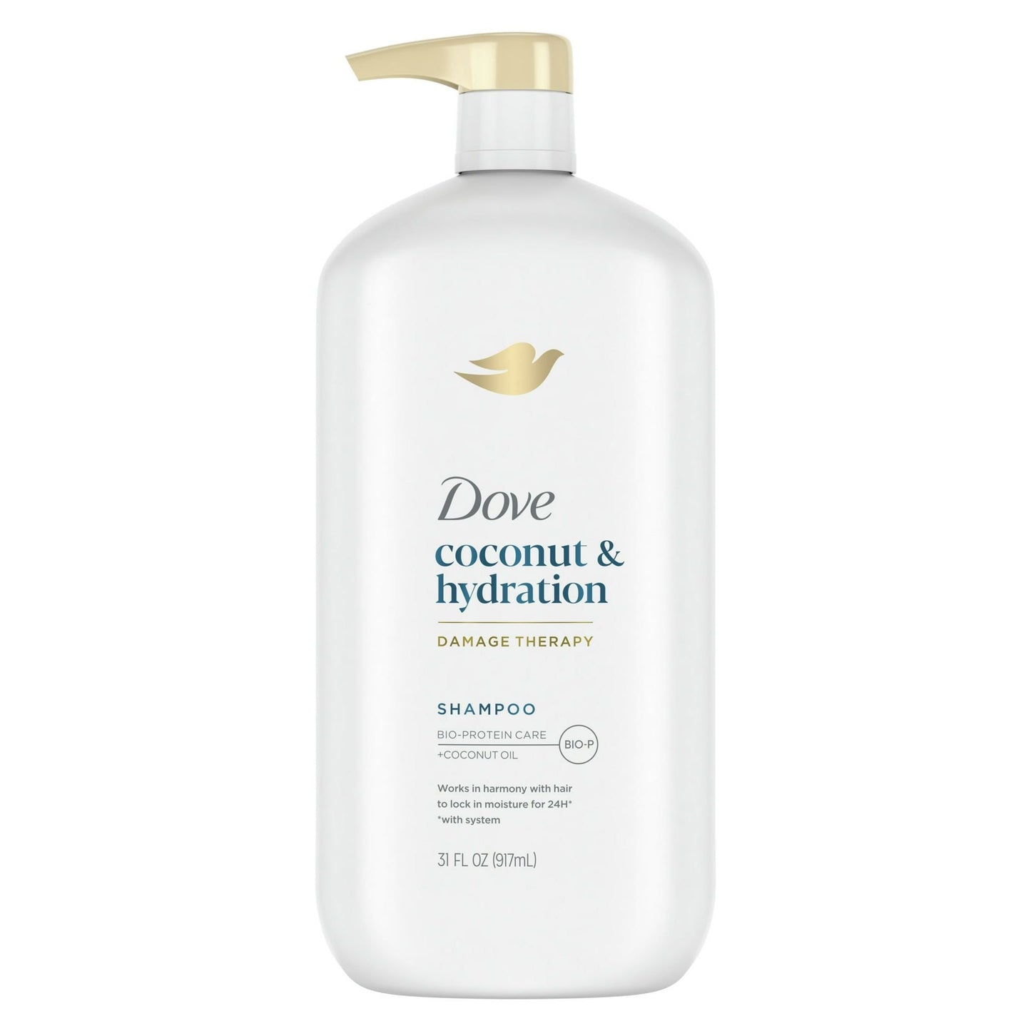 Dove Damage Therapy Daily Shampoo for Dry Hair Coconut & Hydration, 31 fl oz EasyOptionXY LLC