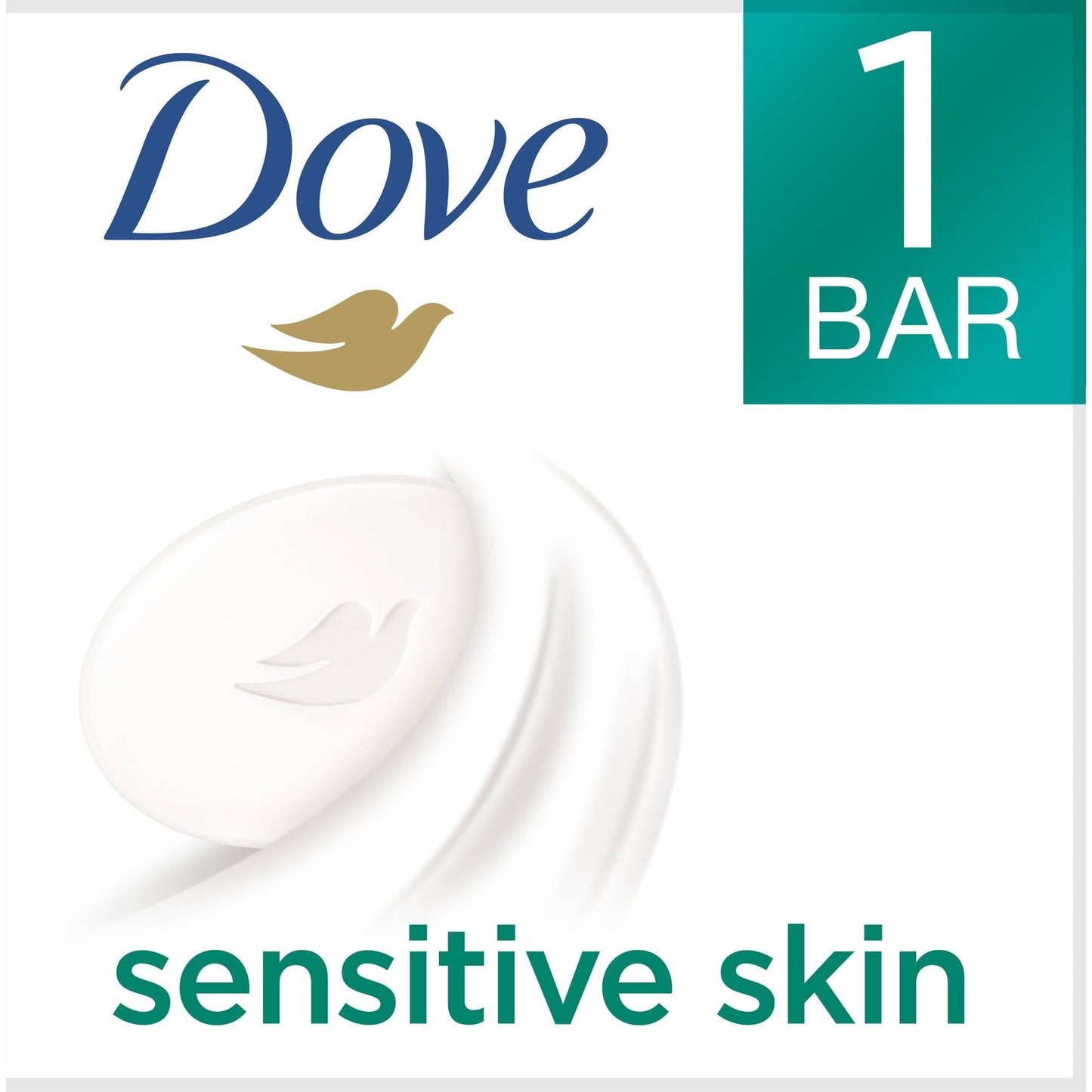 Dove Beauty Moisturizing Cream Bar Soap For Sensitive Skin, Unscented - 3.15 Oz EasyOptionXY LLC