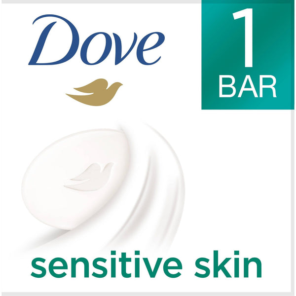 Dove Beauty Moisturizing Cream Bar Soap For Sensitive Skin, Unscented - 3.15 Oz EasyOptionXY LLC