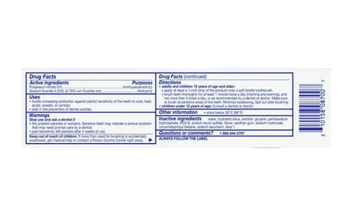 Sensodyne Deep Clean Whitening Sensitive Toothpaste, 4 Oz EasyOptionXY LLC