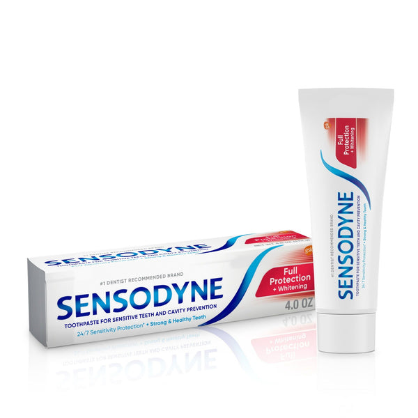Sensodyne Full Protection Whitening Sensitive Toothpaste; 4 oz EasyOptionXY LLC