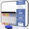 Nicpro Dry Erase Whiteboard, 9 x 12 in Double Sided Magnetic Desktop Whiteboard EasyOptionXY LLC