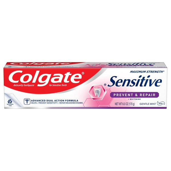 Colgate Sensitive Toothpaste Stain Removing Toothpaste; Gentle Mint EasyOptionXY LLC