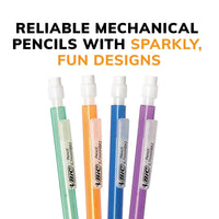 BIC Xtra-Sparkle No. 2 Mechanical Pencils, Medium Point (0.7mm), 24 Count EasyOptionXY LLC