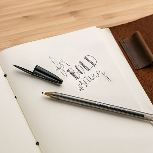 BIC Cristal Xtra Bold Ballpoint Stick Pens, Bold Point, 1.6 mm, Assorted Ink Colors, Pack of 10 EasyOptionXY LLC