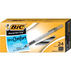 BIC Xtra-Comfort Ballpoint Pens, Medium Point, 1.2 mm, Black Ink, 24 Count EasyOptionXY LLC