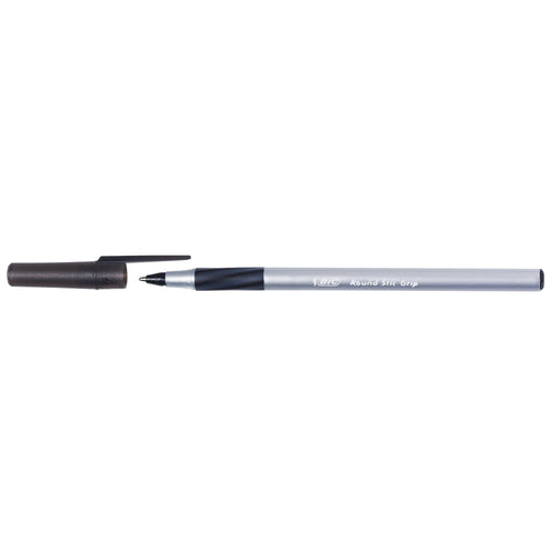 BIC Xtra-Comfort Ballpoint Pens, Medium Point, 1.2 mm, Black Ink, 24 Count EasyOptionXY LLC