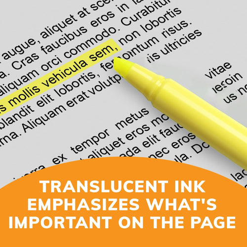 BIC Brite Liner Highlighters, Assorted Colors, 12 Pack EasyOptionXY LLC