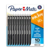 Paper Mate InkJoy Gel Pens, Medium Point, Black, 10 Count EasyOptionXY LLC