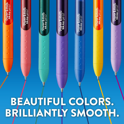 Paper Mate InkJoy Gel Pens, Medium Point, Black, 4 Pack EasyOptionXY LLC