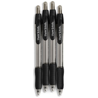 Paper Mate Profile Retractable Ballpoint Pens, 1.4 mm Bold Point, Black, 4 Count EasyOptionXY LLC