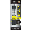 Pilot G2 Premium Retractable Gel Ink Rolling Ball Pens, Ultra Fine Point, Black Ink, 2 Pack EasyOptionXY LLC