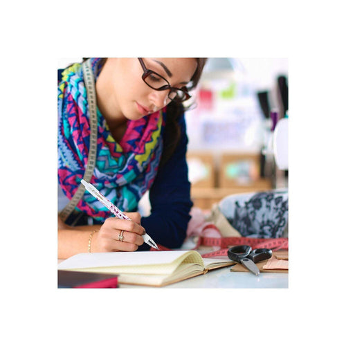 Pilot G2 White Barrel Fashion Collection Gel Pens, Fine Point, Assorted Ink, 5 Count EasyOptionXY LLC