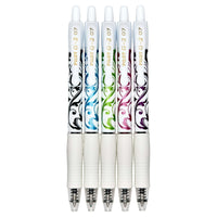 Pilot G2 White Barrel Fashion Collection Gel Pens, Fine Point, Assorted Ink, 5 Count EasyOptionXY LLC