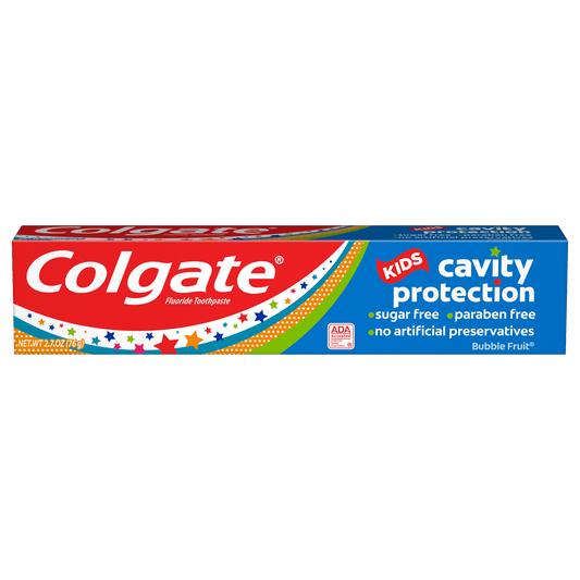Colgate Kids Cavity Protection Toothpaste; Bubble Fruit; 2.7 oz