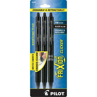 Pilot Frixion Clicker Erasable Gel Pens, Fine Point, Black Ink, 3 Count EasyOptionXY LLC