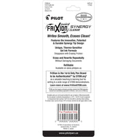 Pilot FriXion Synergy Clicker Erasable Gel Pens, Extra Fine Point, Black Ink, 3 Count EasyOptionXY LLC