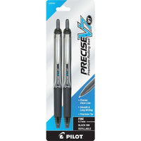 Pilot Precise V7 RT Pens, Fine Point, Rolling Ball, Black Ink, 2 Count, 20882653 EasyOptionXY LLC