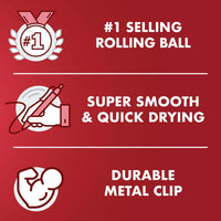 Pilot Precise V5 RT Pens, Extra Fine Pt, Rolling Ball, Blue, 2 CT EasyOptionXY LLC