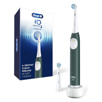Oral-B iO Series 2 Rechargeable Adult Powered Toothbrush Starter Kit, Forest Green, 2 Brush Heads EasyOptionXY LLC