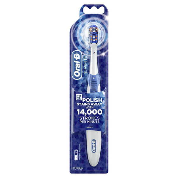 Oral-B 3D White Battery Toothbrush, 1 Count, Colors May Vary, for Adults and Children 3+ EasyOptionXY LLC